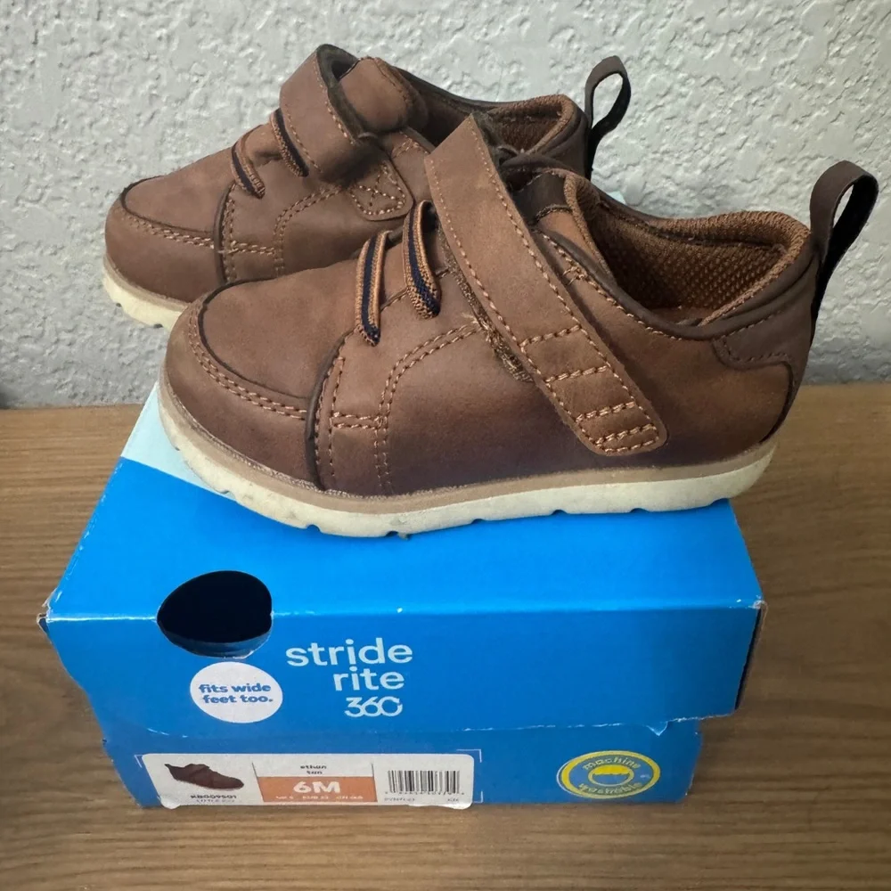 Stride Rite Ethan Shoe in Tan